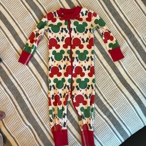 Hanna Andersson Mickey Disney Christmas Pajamas 6-12 months
